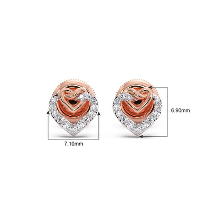 Bonded Truss Lab-Grown Diamond Earrings