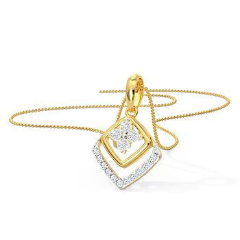 Quadrant Miracle Lab-Grown Diamond Pendant