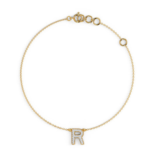 Radiant Script Lab-Grown Diamond Bracelet