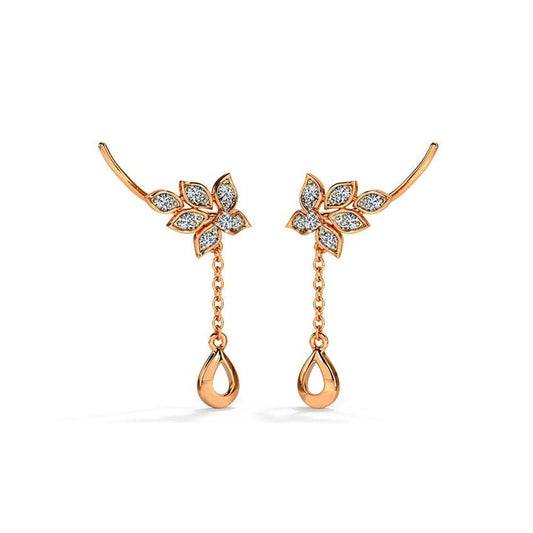 Blossom Spark Lab-Grown Diamond Earrings