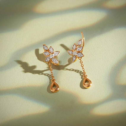 Blossom Spark Lab-Grown Diamond Earrings