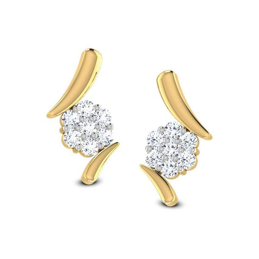 Artisan Bloom Lab-Grown Diamond Earrings