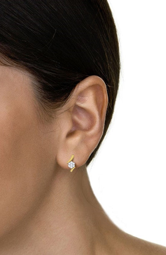 Artisan Bloom Lab-Grown Diamond Earrings