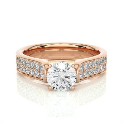 Dazzling Solitaire Radiance