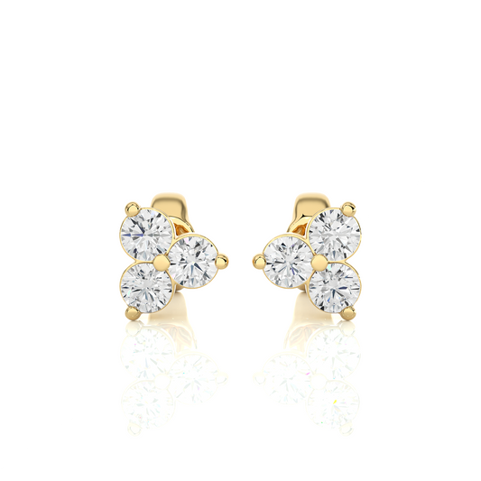 Luminous Crown Earrings